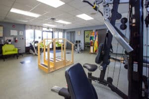 The rehab gym at Selmer Post Acute