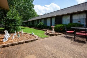 The back entrance to Selmer Post Acute