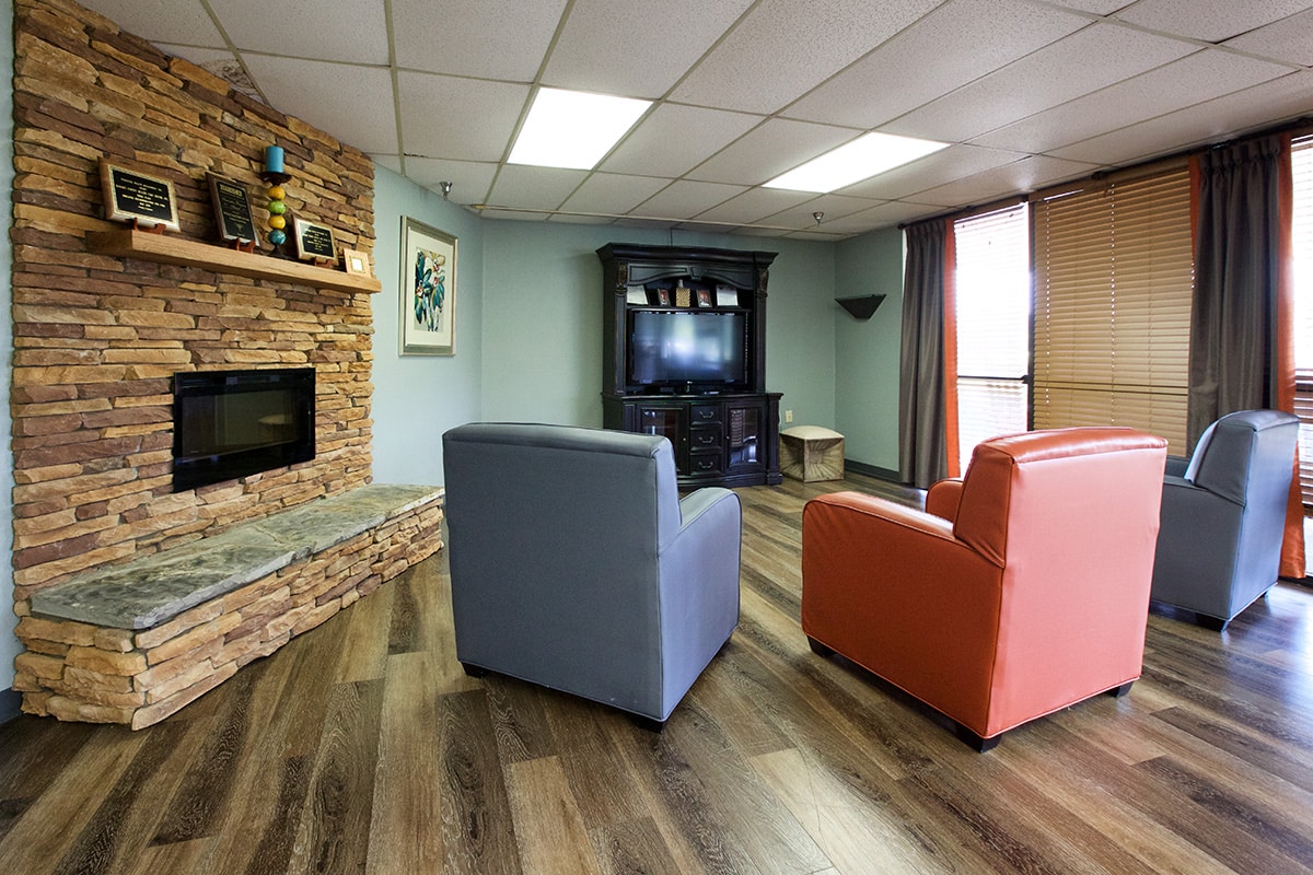 The lobby of Selmer Post Acute